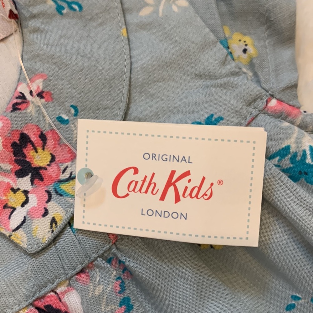 6-12 M Cath Kids London Floral Dress with Carter’s Sweater - Picture 10 of 15